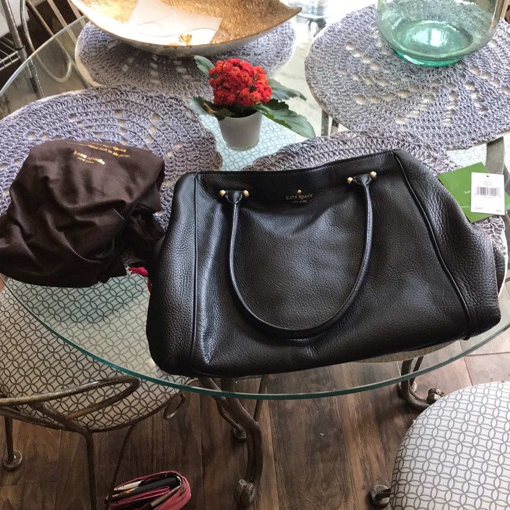 Kate Spade Black Charles Street Bag with tags